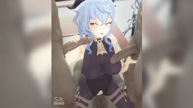 Four guys and a girl decide to have some fun in the society room, but things get wild when they start experimenting with each other