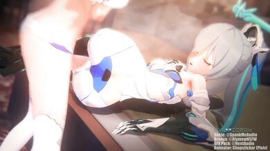 Futa x Female - Bronya [Einz von Krieg x Seele] Hentai PORN video