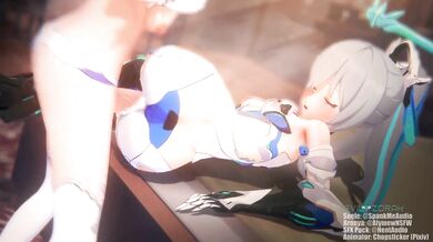 Futa x Female - Bronya [Einz von Krieg x Seele] Hentai PORN video