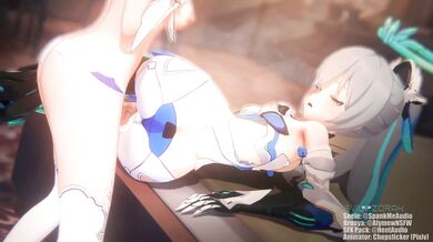 Futa x Female - Bronya [Einz von Krieg x Seele] Hentai PORN video