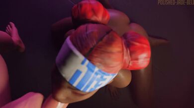 Eternal Fantasy: Mirage gets a lesson in cunnilingus from Lifeline! (White) [Polished Jade Bell] %