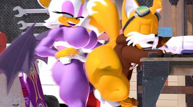 Tails the Fox Takes on His Fellow Team Members in a Heated Battle for the Ultimate Prize!