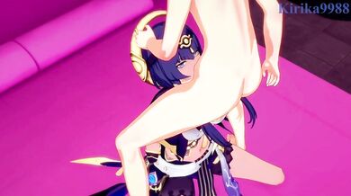 Candaces Mouth-Watering Anal Experience: Genshin Impact!