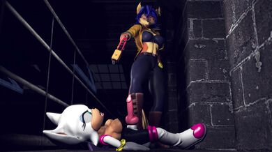 Rebecca and Anna in a very steamy and sensual shower together