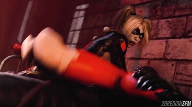 MILF FIGHTS REPTILIAN MONSTER: HARLEY QUINN VS KILLER CROC