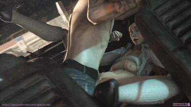 Sexy Cop Gets Raped By Hot Chick In Roadside Sexcapade