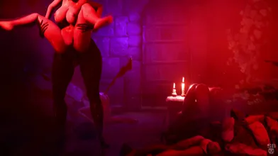 The XXX adventure of a sleepy beauty and two brutal orcs