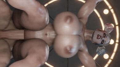 Watch as Harley Quinn gets fucked by thicc white dick from Dubush 1ne