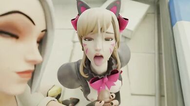 Ashe assists with DVas friends stress relief and daily facial [Polished Jade Bell]