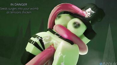 You are trapped in a room with an evil sorcerer and his sexy tentacles Will you resist or surrender to their perverted desires?