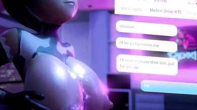 Watch as Elastigirl gets hypnotized and her boobs bounce in slow motion