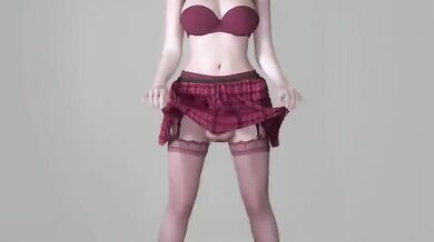 Massive Futanari Erections Unleashed in a Sexy Show!