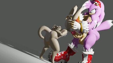 Crazy Werehog Amy Rapes Melthora In Her Own Den