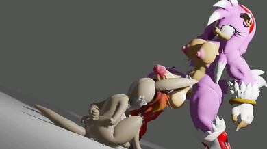 Crazy Werehog Amy Rapes Melthora In Her Own Den