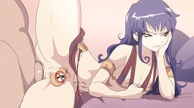 A hot threesome featuring a sexy funky lady, her muscular husband and their ultimate sex toy!