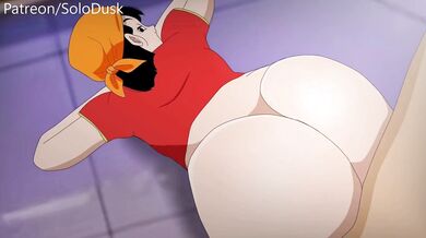 A hot threesome featuring a sexy funky lady, her muscular husband and their ultimate sex toy!