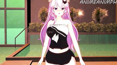 Hairy Nympho V-tube Masturbates for You!