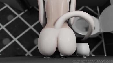 Screaming hot twin babes get ravaged by a giant shark in the ocean, resulting in double trouble for both sides