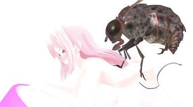 Lilia is taking some time off from work and decided to relax in the park, but she wasnt expecting the swarm of cicadas that descended upon her