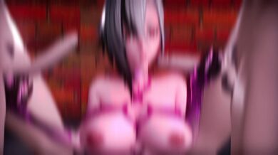 Hentai Cuckold with Clorinde & Arlecchino