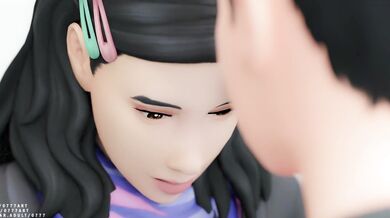 Moments of pleasure with Aoi and Lori in the Sims 4 ----------------------------------------------