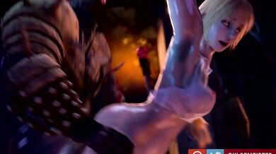 The Naked Queen of the Thunder Gods and her Mighty Sword: A Thunderous Bulge Adventure