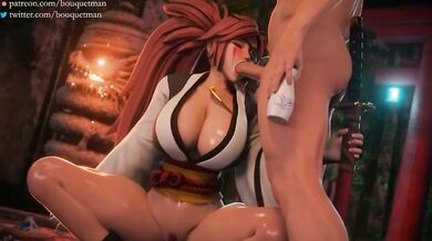 The Mighty Swordswoman - Baiken, The Sexy Samurai