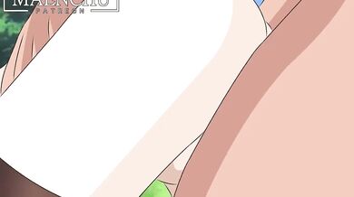 Watch the sexy Chinese girl with a tail, getting fucked from behind in her doggy style position by a big dick!