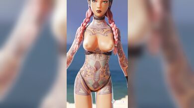 Jules in Bikini (Fornite): The Sexy Battle Royale