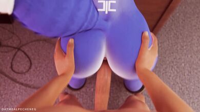 Watch as Krystal enjoys herself to the fullest with her lover, Oatmeal Pecheneg