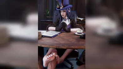 Jerking off and getting pounded by her hot friend Caitlyn