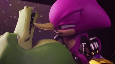 The Powerful Tails of Espio and Vector: A Bondage Adventure