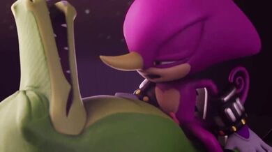 The Powerful Tails of Espio and Vector: A Bondage Adventure