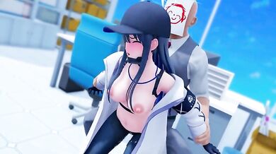 Inside Sailor Moons pussy, Saori finds her true power!