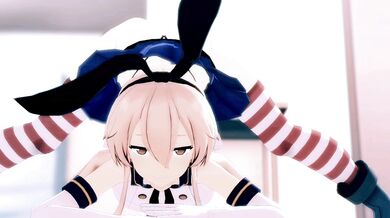 Shimakaze Jacks off with Mamaimu during the R15 Challenge