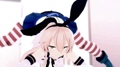 Shimakaze Jacks off with Mamaimu during the R15 Challenge