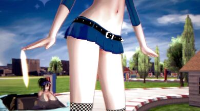 Sexy Elise Squats Back and Forth in Seductive Dance Moves!