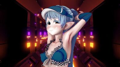 Sexy Elise Squats Back and Forth in Seductive Dance Moves!