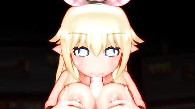 The Naughty Office Desk Toy - Milk Rabbit and Deskido