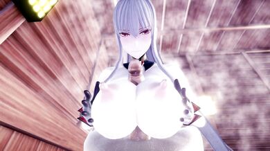 Glory of the Golden Kingdom: Selvarias Barely Covered Paizuri Service in the Sauna with King Hagetalos