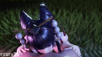 Nyotengus Ultimate Blowjob in 3D!