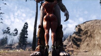 The Huge Futanari Fucker and the Dirty Fishnet Mistress