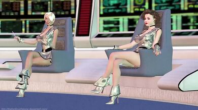 A group of sexy and retro space girls embark on a journey through the galaxy in search of new adventures and thrills in this epic space porn series!