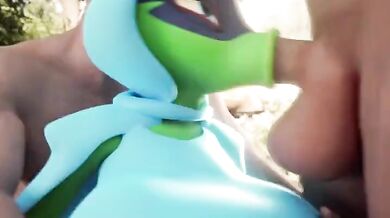 The Shadow that Grew: A Green and PVZ Porn Parody