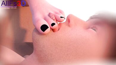 Ashe the Dominant Goddess in 3D VR