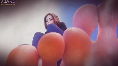 Masturbating with your Virtual Assistant s Feet from a First-Person Perspective