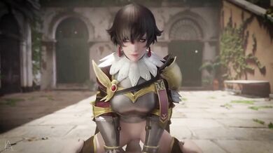 The blonde bombshell Fiorayne rides the cowgirl style with no sound in this initial A-themed hentai porn video