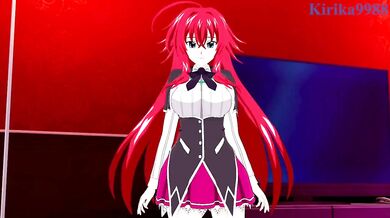 Rias Gremory intense sex at a love hotel (pov)