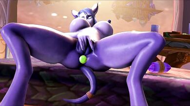 The Draenei need more love in this hot intergalactic porn scene!