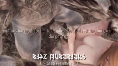 Watch as this sexy Female Dragonborn takes on a massive Giant in part two of Skyrim: The Dragonborn Strikes Back